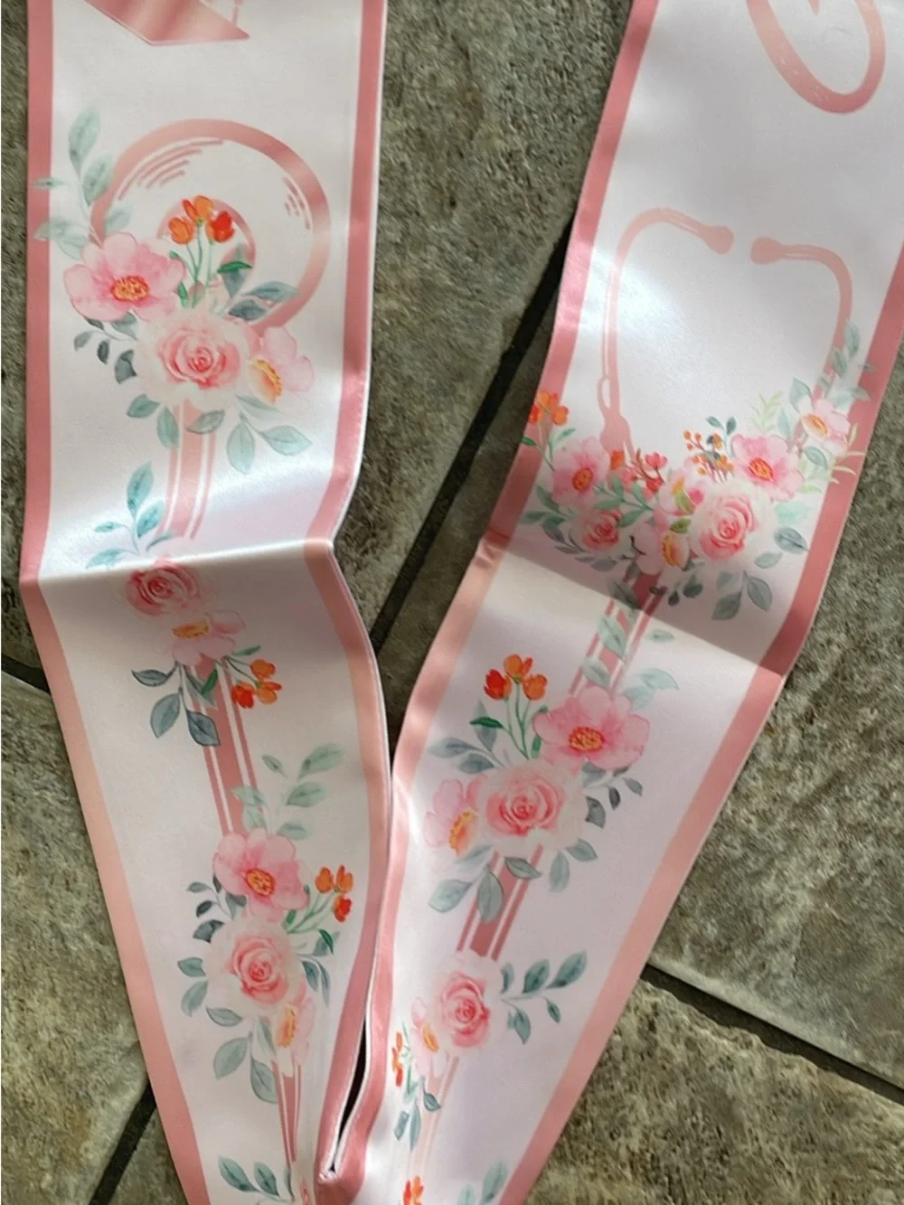 Nursing Class of 2026 Satin Graduation Sash - Pink